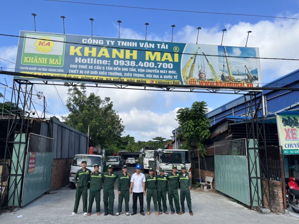 Dịch vụ nâng cẩu khánh mai